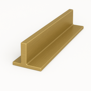 Латунный профиль Т-образный 13 мм Л63 в наличии в Кирове