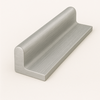 Дюралевый полособульб 6,5х48х160 мм Д16ч симметричный в наличии в Кирове