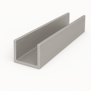 П-образный профиль алюминиевый 10,5х154х6,3 мм 1985ч ГОСТ 13623-90 в наличии в Кирове