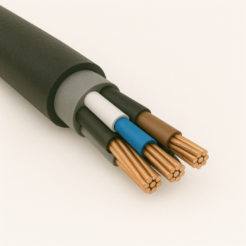 Кабель контрольный алюминиевый АКВБбШв 7х10 многожильный круглый в наличии в Кирове