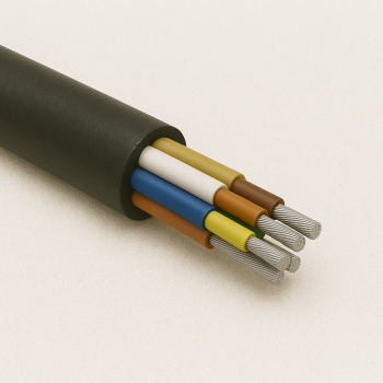 Провод контрольный ПВС 3х0,5 белый в наличии в Кирове