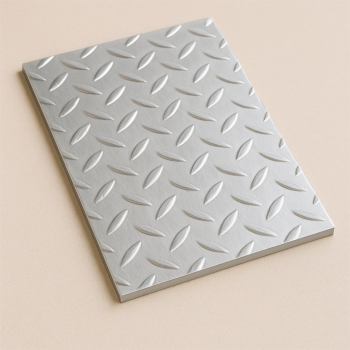 Алюминиевый рифленый лист квинтет 4х1200х3000 мм АМг2Н2Р в наличии в Кирове