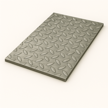 Лист стальной рифленый 3х1250х2500 мм ромб Ст3пс в наличии в Кирове