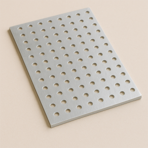 Алюминиевый перфорированный лист Qg 5х8х1 мм АМГ3Н2 в наличии в Кирове