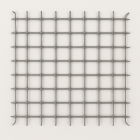 Защитная сетка от БПЛА и дронов капролоновая 50х50х5 мм