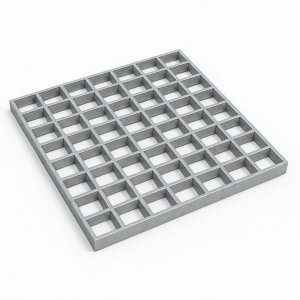 Решетчатый настил P 33х11/30х2 1000х1000 мм в наличии в Кирове