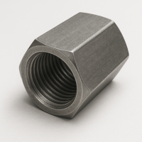 Гайка соединительная без покрытия 09Г2С М12 мм DIN 6334