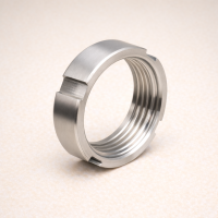 Гайка шлицевая AISI 304 DIN 11851 DN 10