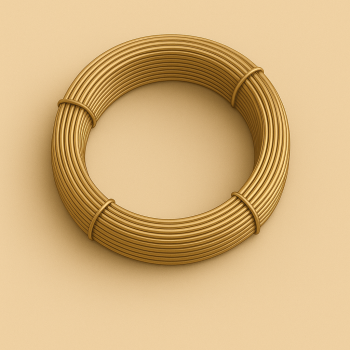 Латунная проволока тянутая 0,6 мм Л63 ГОСТ 1066-2015 в наличии в Кирове