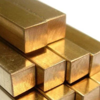 Латунный квадрат прессованный 10х10 мм ЛС58-2 ГОСТ 2060-2006