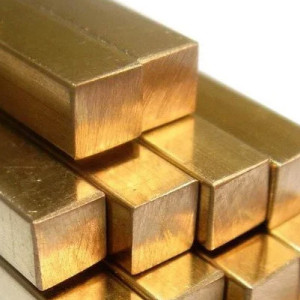 Латунный квадрат прессованный 10х10 мм ЛС59-1В ГОСТ 2060-2006 в наличии в Кирове