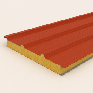 Кровельная сэндвич-панель МВ 180х1000(1000) мм сигнальный синий в наличии в Кирове