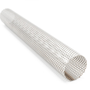 Труба перфорированная нержавеющая 25х1 мм шаг 111 AISI 201 в наличии в Кирове