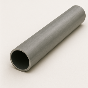 Анодированная труба серебряная 10х1 мм в наличии в Кирове