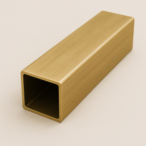 Труба латунная профильная 9х4,5 мм Л96 ГОСТ 20900-2014 в наличии в Кирове