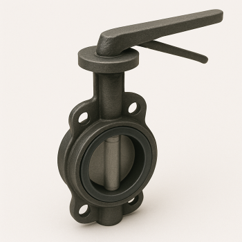 Затвор чугунный дисковый ДУ 200 РУ 0,1 ГОСТ 12521-89 в наличии в Кирове