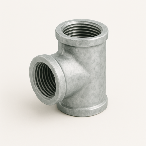 Тройник оцинкованный приварной ДУ 108 в наличии в Кирове