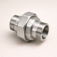 Американка AISI 304 1 1/2" ВР/ВР цилиндрическая