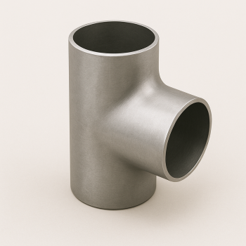 Тройник нержавеющий равнопроходной 159х4,5 мм 12Х18Н10Т в наличии в Кирове