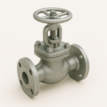 Стальной клапан обратный под приварку ДУ 50 РУ 16 ГОСТ 27477-87 в наличии в Кирове