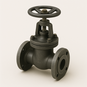 Задвижка чугунная фланцевая ДУ 200 РУ 10 30ч6бр в наличии в Кирове