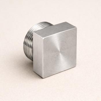 Заглушка квадратная AISI 304 2 1/2" НР в наличии в Кирове